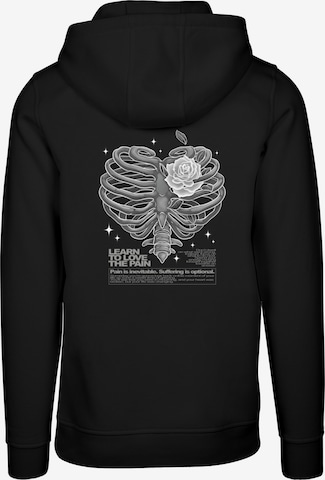 Mister Tee Sweatshirt 'Heart Cage' in Schwarz