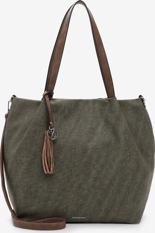 Emily & Noah Shopper 'Elke' in Green: front