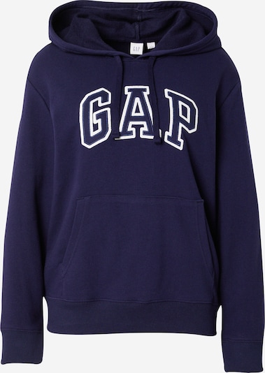 GAP Sweater majica 'HERITAGE' u mornarsko plava / bijela, Pregled proizvoda