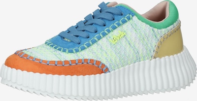LA STRADA Sneaker in blau / grün / neongrün / orange, Produktansicht