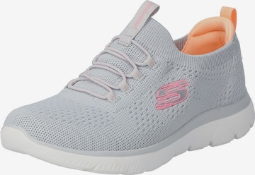 SKECHERS Slip On 'Summits' in Grau: Vorderseite