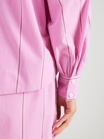 FRNCH PARIS Bluse i pink