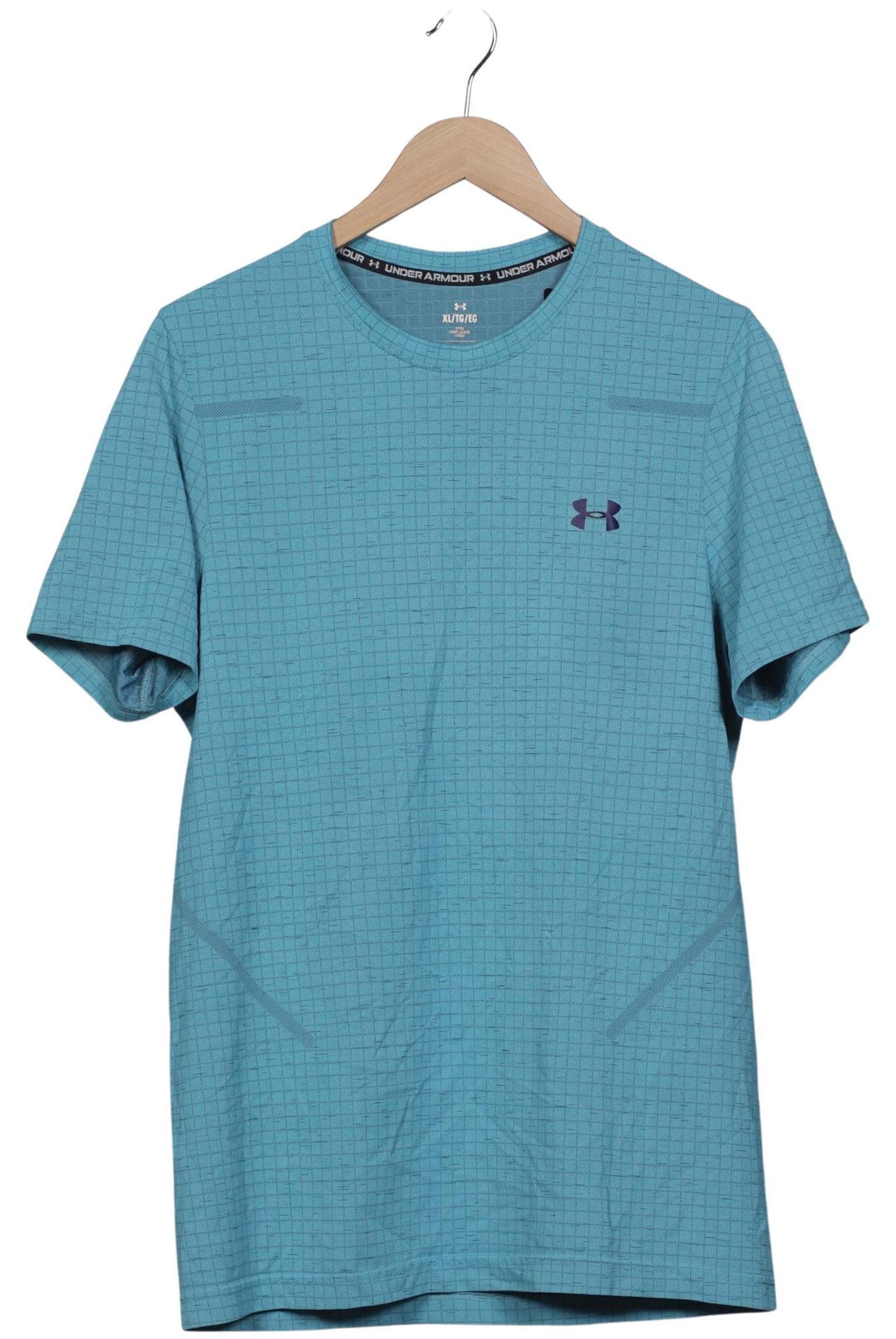 UNDER ARMOUR Shirt in XL in Green: front