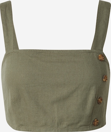 ONLY Top 'CARO' in Green: front