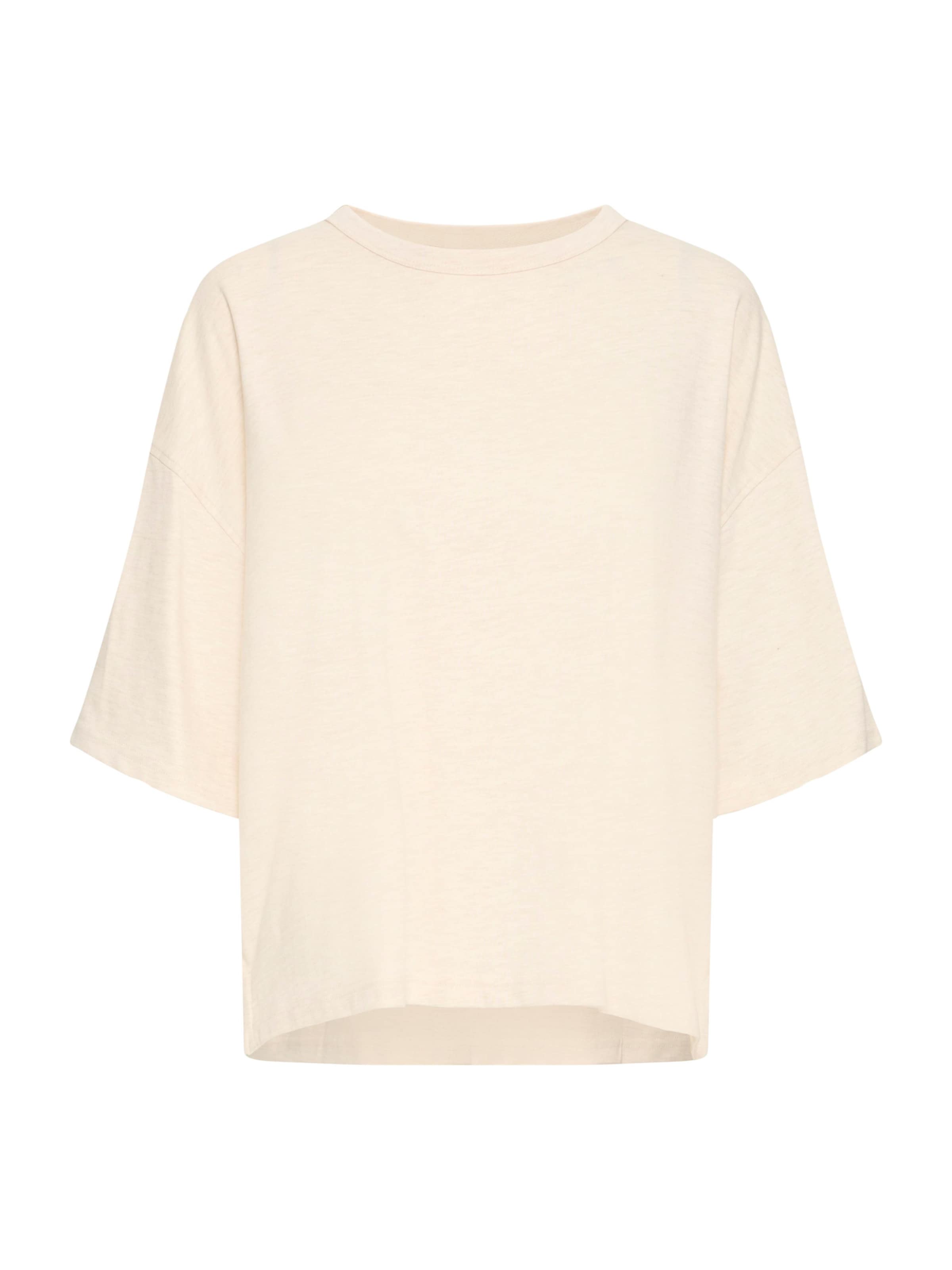 T-shirt 'IHPALMER' ICHI en jaune : devant