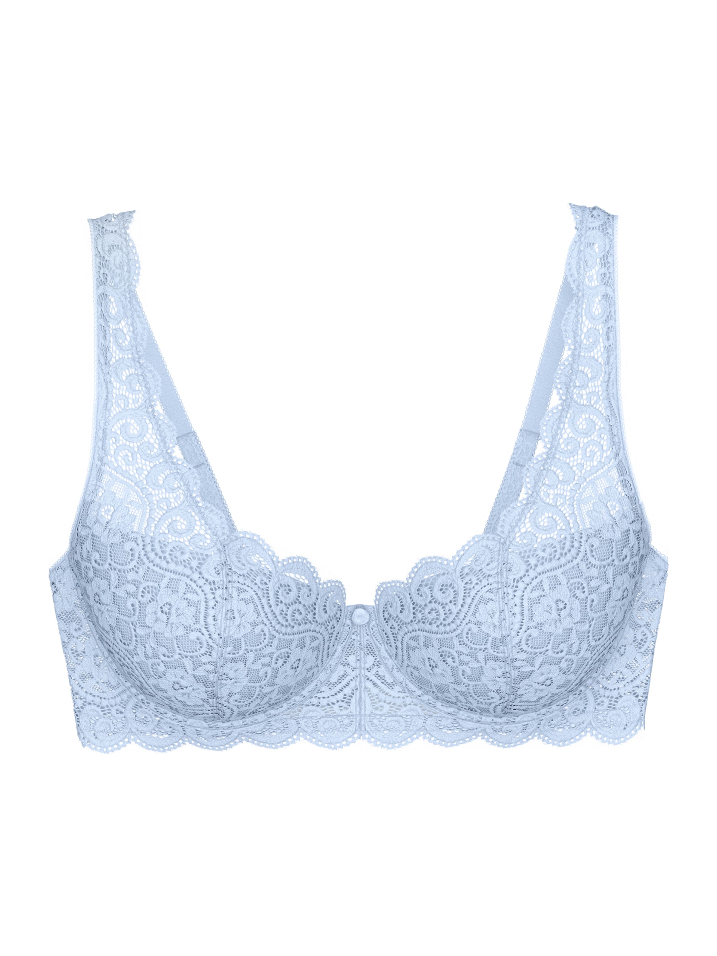 TRIUMPH T-shirt Bra 'Amourette' in Blue: front
