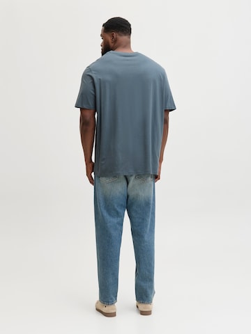 Jack & Jones Plus - Camiseta 'JJMako' en azul