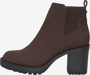 Chelsea Boots 'ONLBARBARA' ONLY en marron : devant