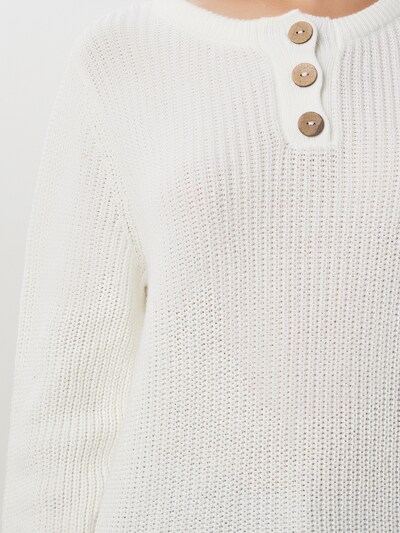 Pullover Happiness İstanbul di colore avorio, Visualizzazione prodotti