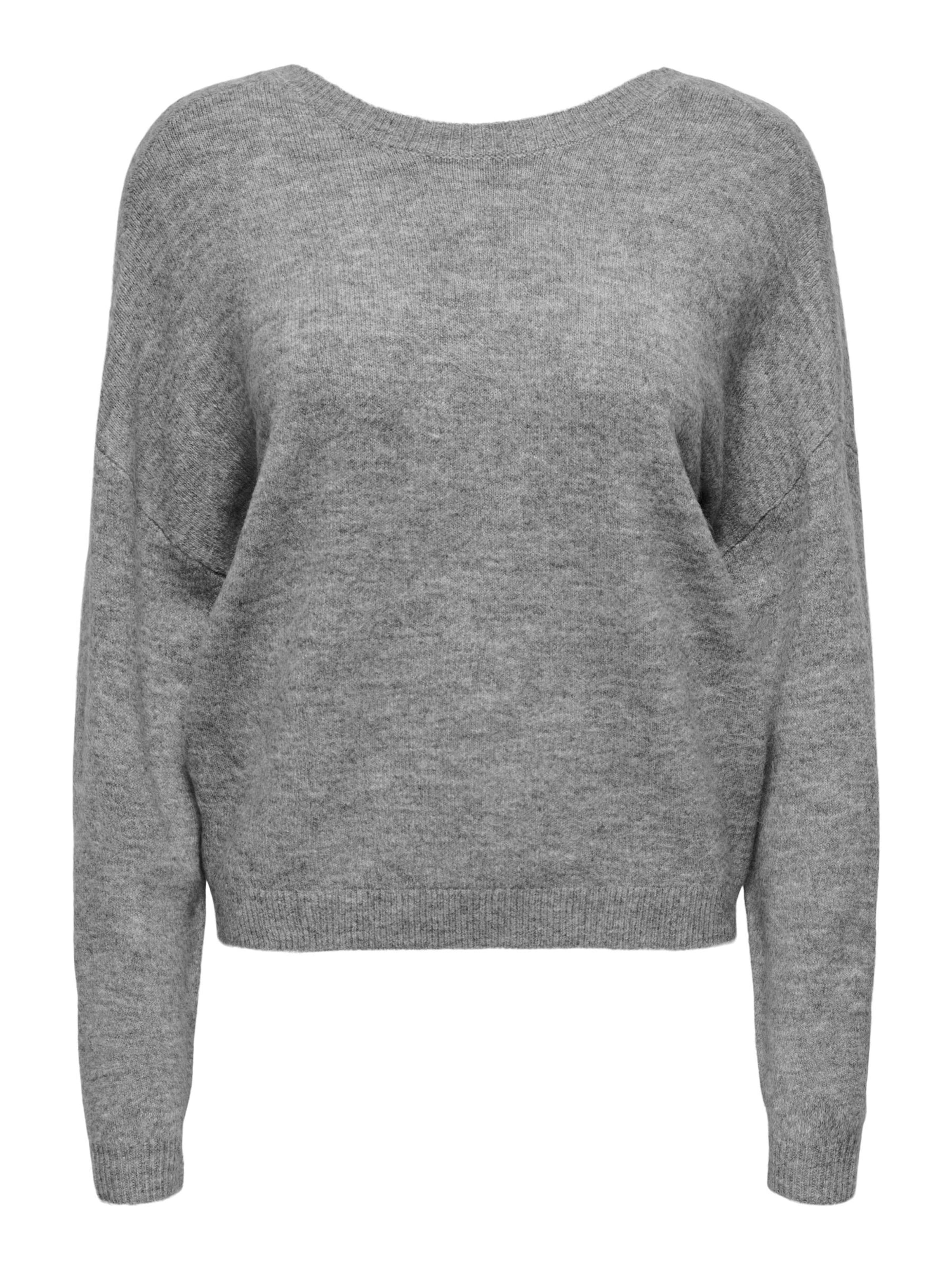 ONLY Пуловер &#x27;ONLManifesta&#x27; в сиво: отпред