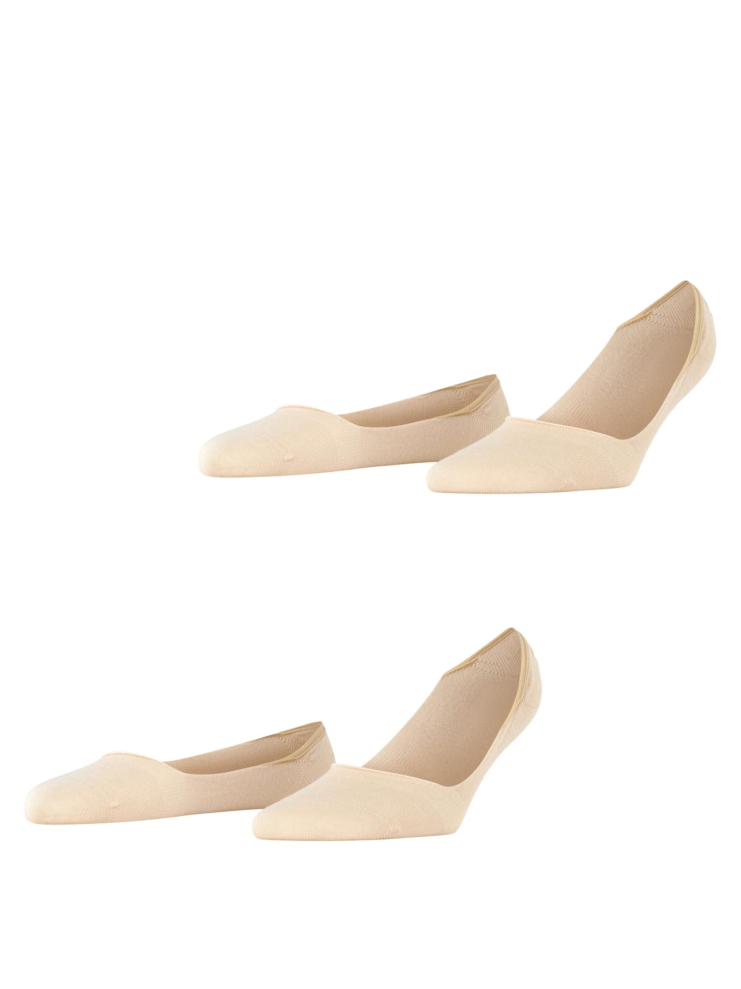 ESPRIT Socken 'Cotton 2-Pack'‌‌‌‌‌‌‌‌‌ in Beige: Vorderseite
