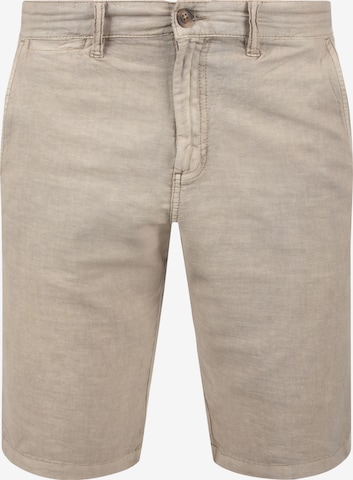 !Solid Regular Pants in Beige: front