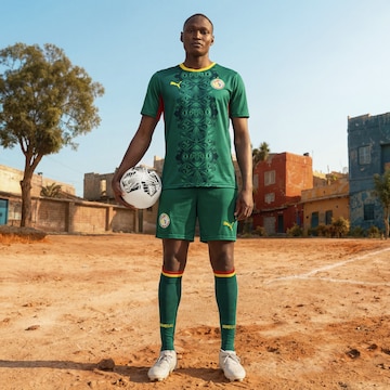 PUMA Regular Sports trousers 'Senegal' in Green