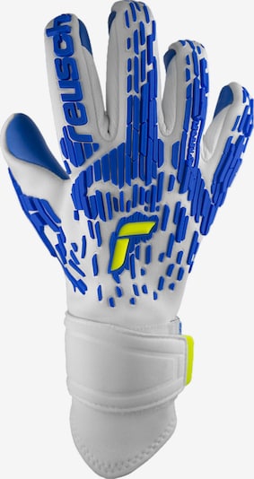 REUSCH Sporthandschuh in blau / neongelb / weiß, Produktansicht