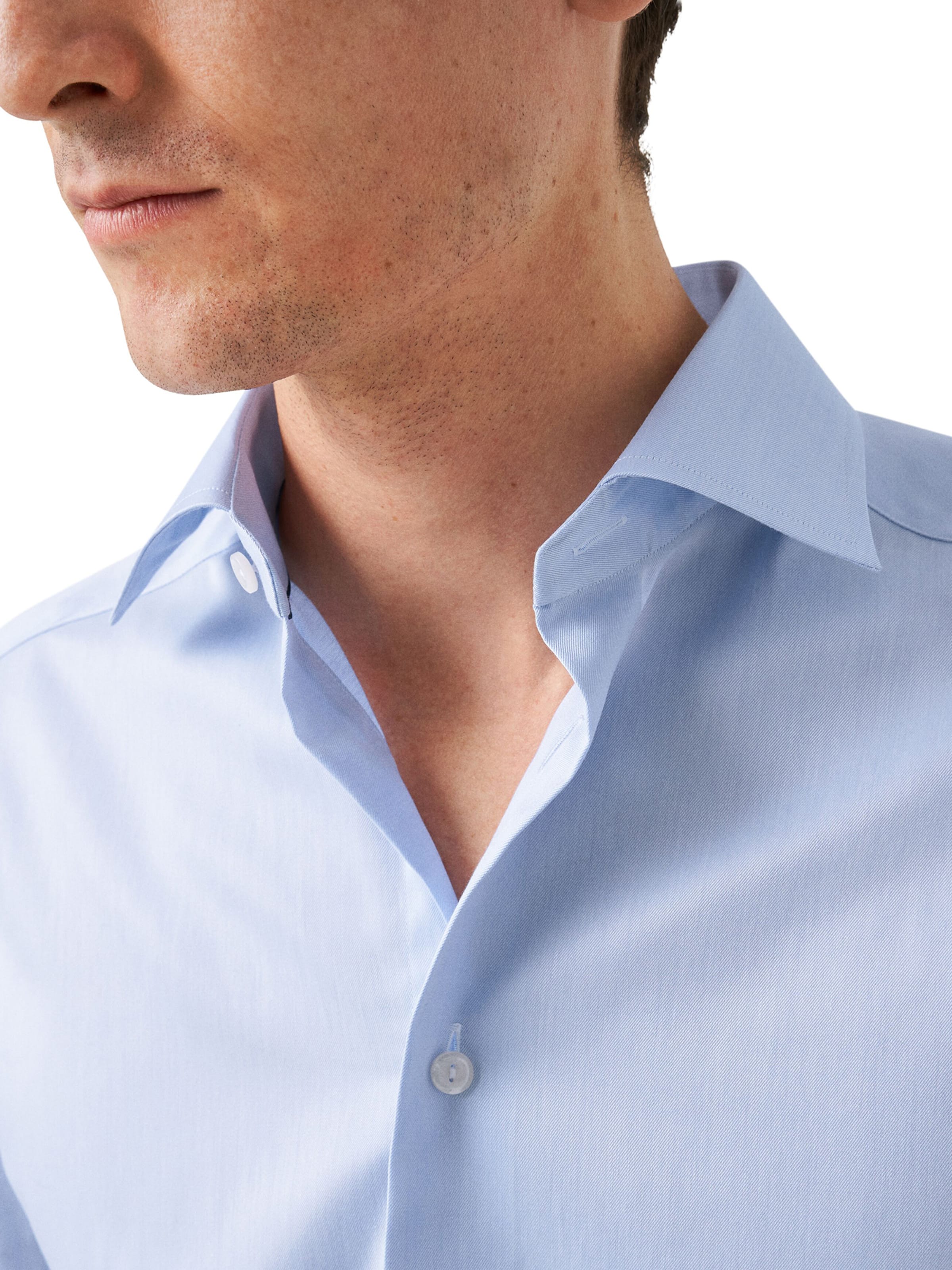 ETON Slim fit Overhemd in Blauw