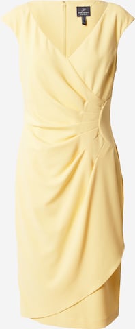 Adrianna Papell Dress in Yellow: front