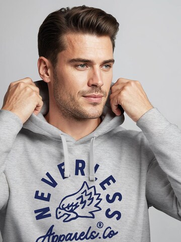 Neverless Sweatshirt 'Adler' in Grey