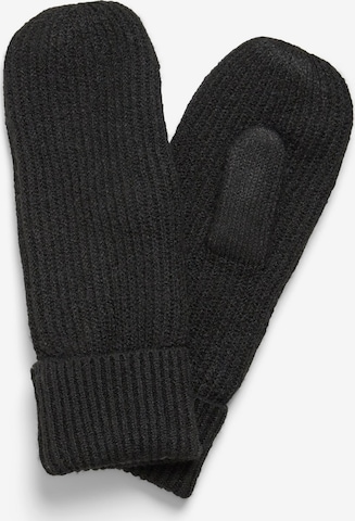 VILA Ръкавици без пръсти 'Della' в черно: отпред