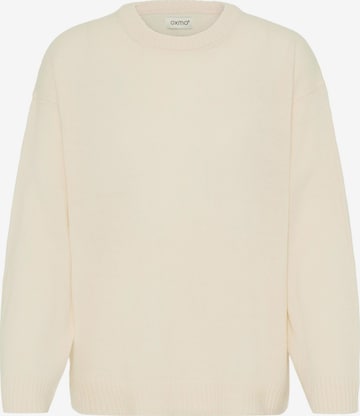 Pull-over Oxmo en beige : devant