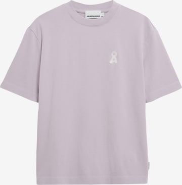 T-shirt 'ICONIC Å TARJAA' ARMEDANGELS en violet : devant