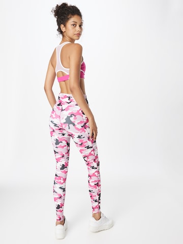 Reebok Skinny Workout Pants in Pink