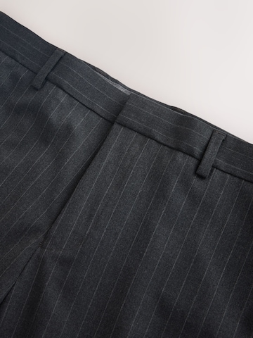 Next Regular Pleated Pants 'Motionflex' in Grey