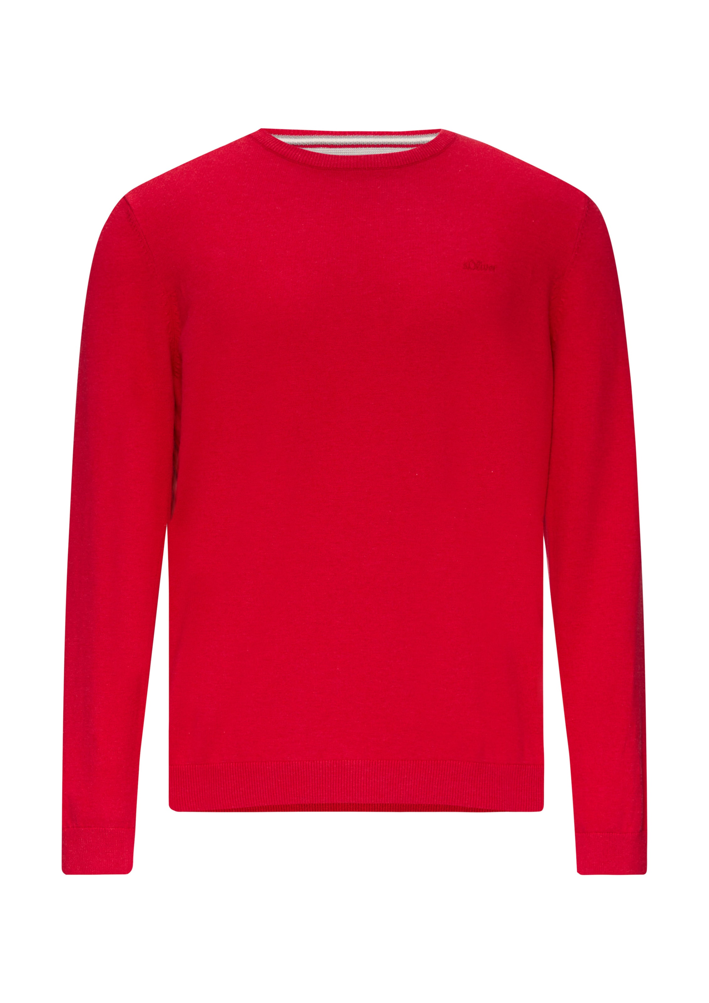 s.Oliver Pullover in Rot: Vorderseite