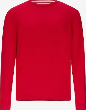 s.Oliver Pullover in Rot: Vorderseite