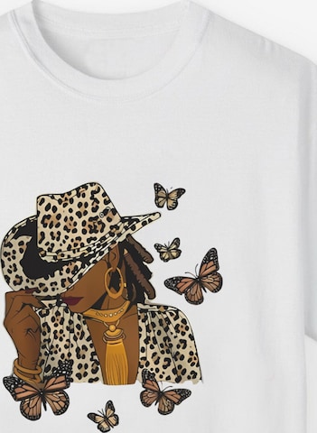 T-shirt GORHEY en blanc : devant