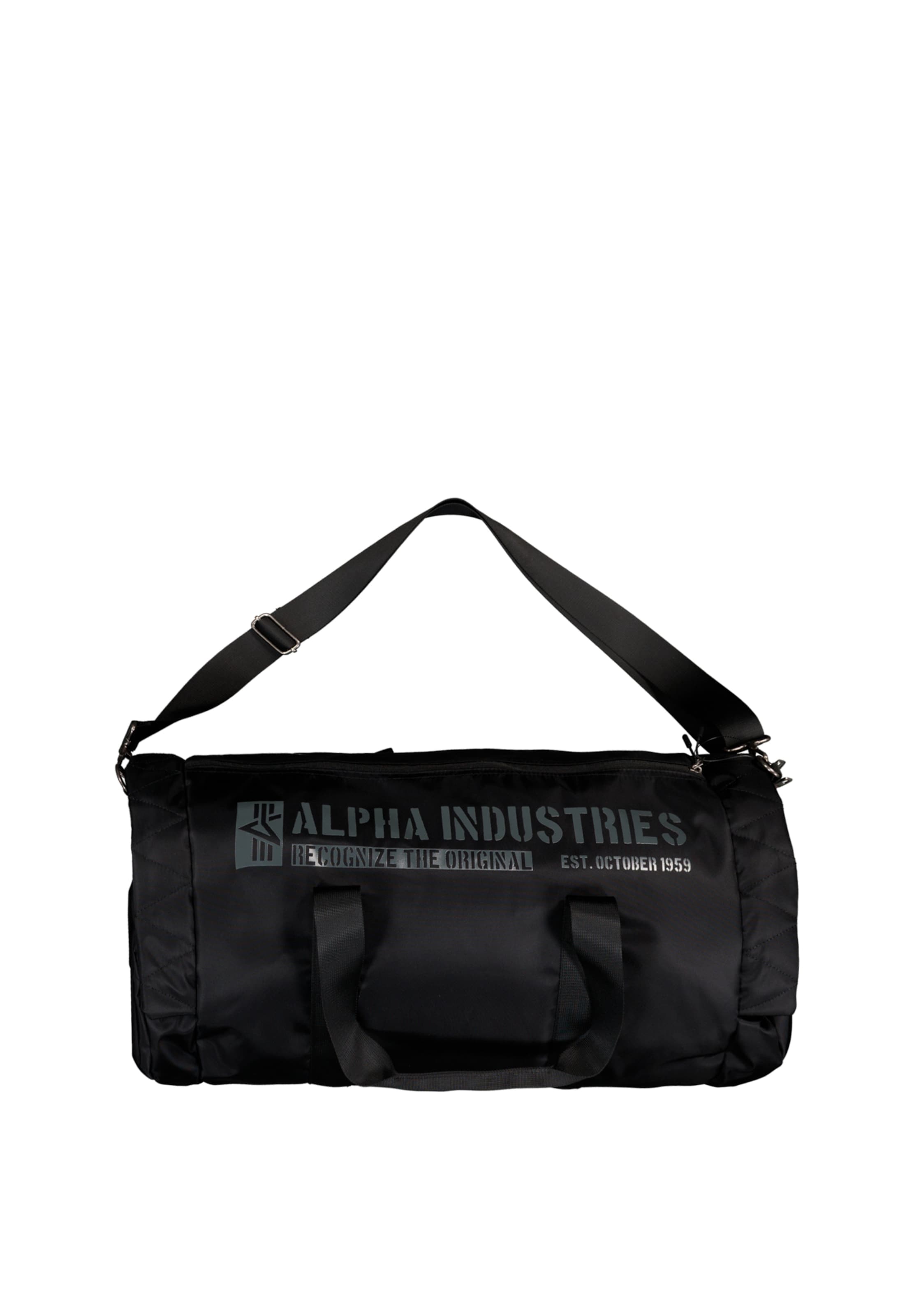 ALPHA INDUSTRIES Σακ βουαγιάζ 'MA-1' σε μαύρο