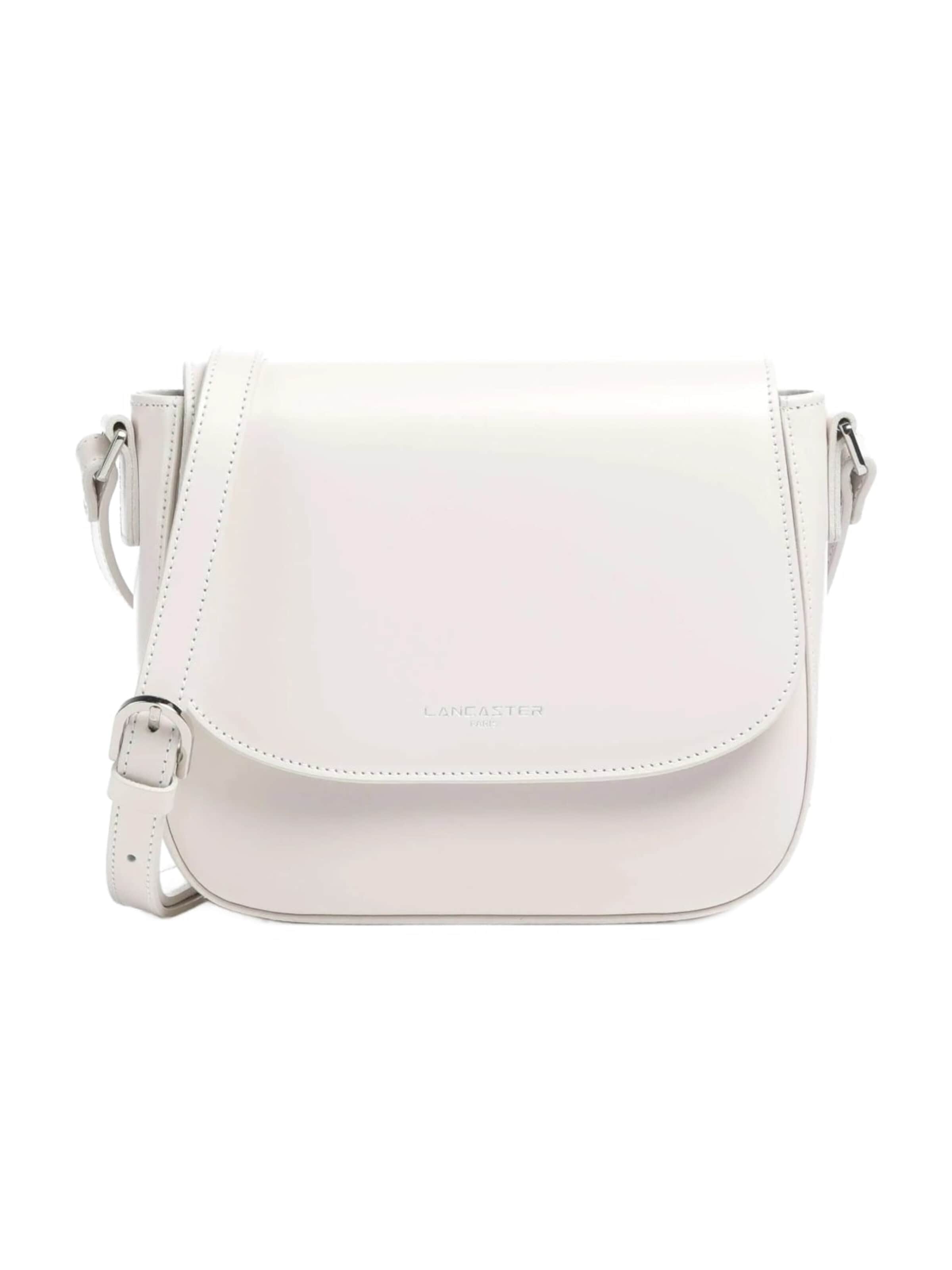 LANCASTER Paris Handbag 'Lancaster Sac Trotteur Suave Even M Écru' in Beige: front