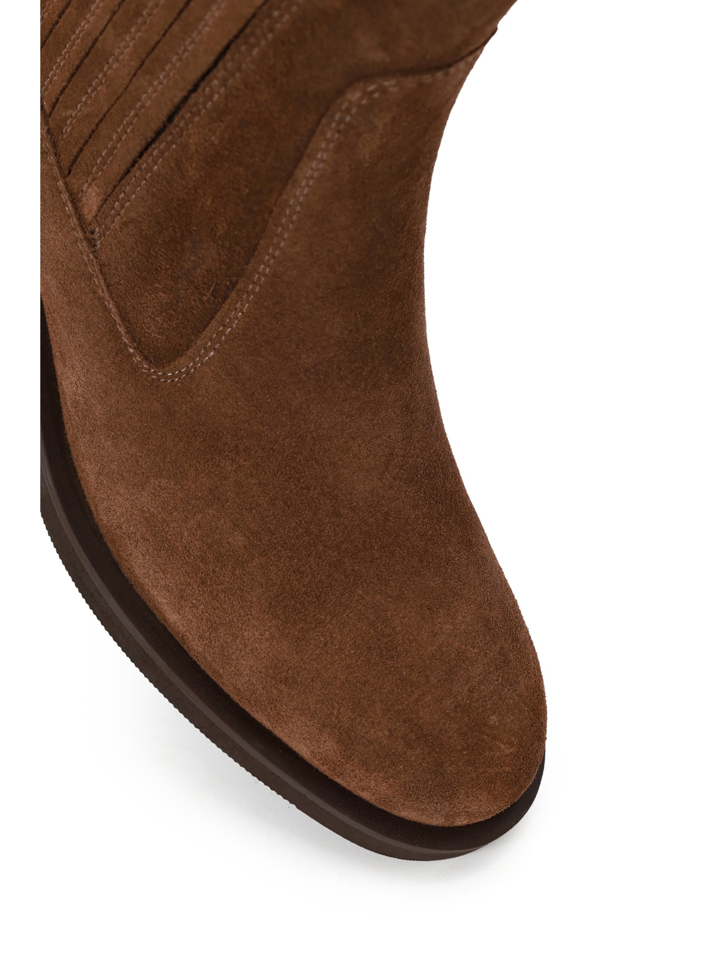 Derimod - Botas chelsea em castanho