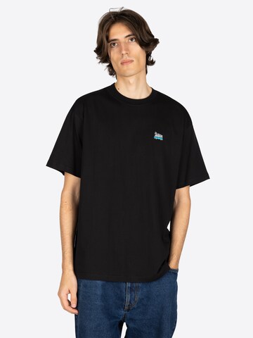 Tricou 'Smokin Van' de la Iriedaily pe negru: față