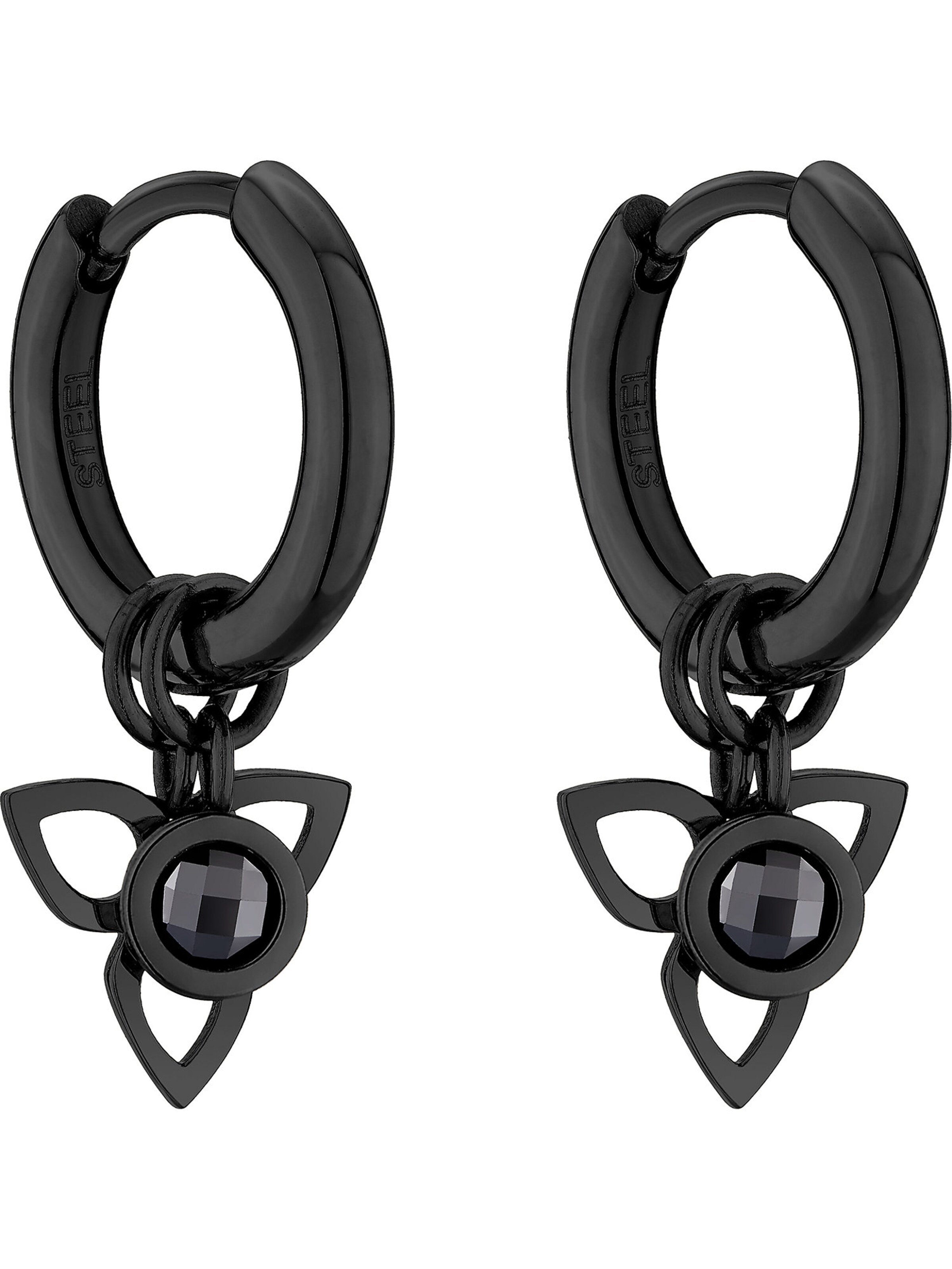 Tamaris Earrings in Black: front