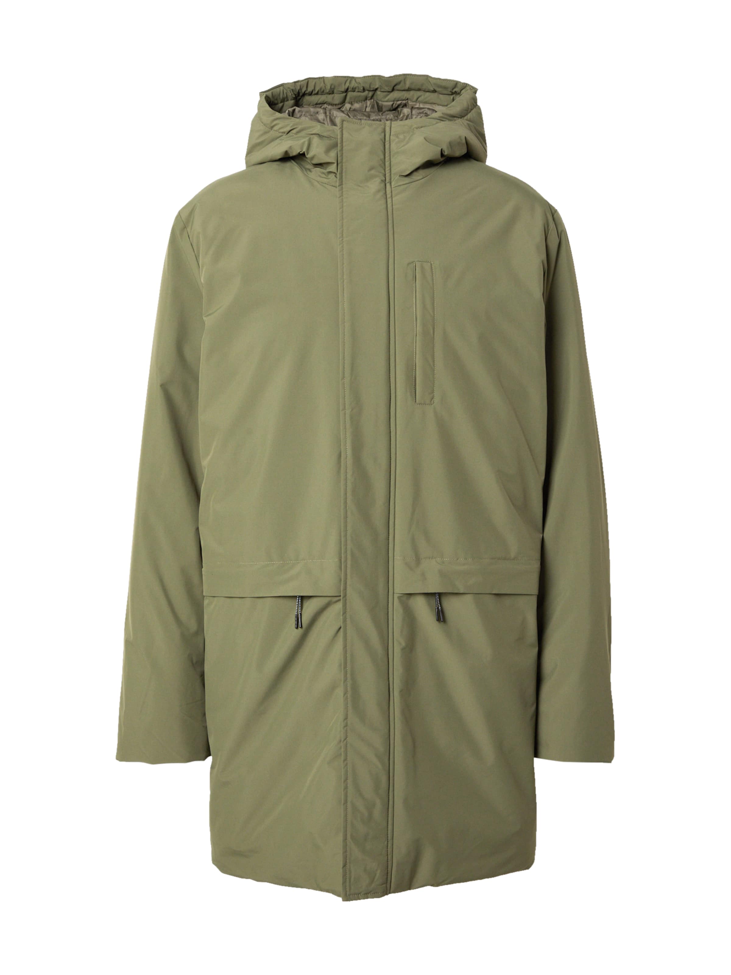 BLEND Tussenparka 'BHFERDINAN' in Groen: voorkant