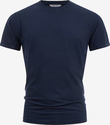 INDICODE JEANS Shirt 'INHerbst' in Blauw: voorkant