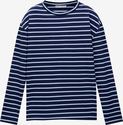 Tricou Pull&Bear pe bleumarin / albastru deschis, Vizualizare produs