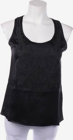 Etro Top / Seidentop XS in Schwarz: predná strana