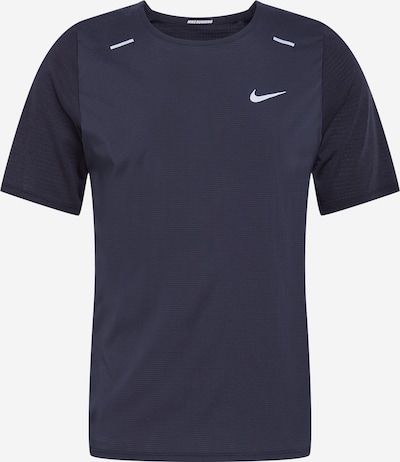 NIKE Functioneel shirt 'Breath Rise 365' in de kleur Zwart / Wit, Productweergave