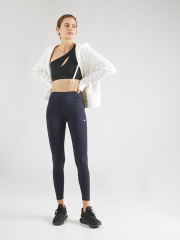 TOMMY HILFIGER Skinny Workout Pants 'ESSENTIALS' in Blue