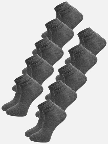 Tazzio Socken 'A906' in Grau: Vorderseite