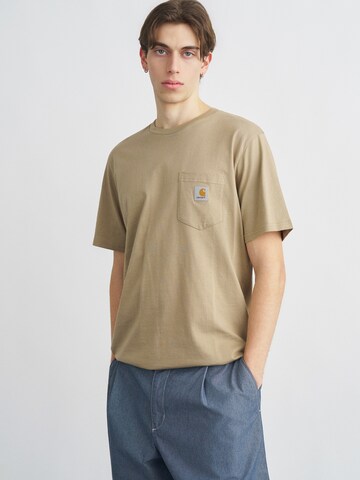 Carhartt WIP T-Shirt in Braun: Vorderseite