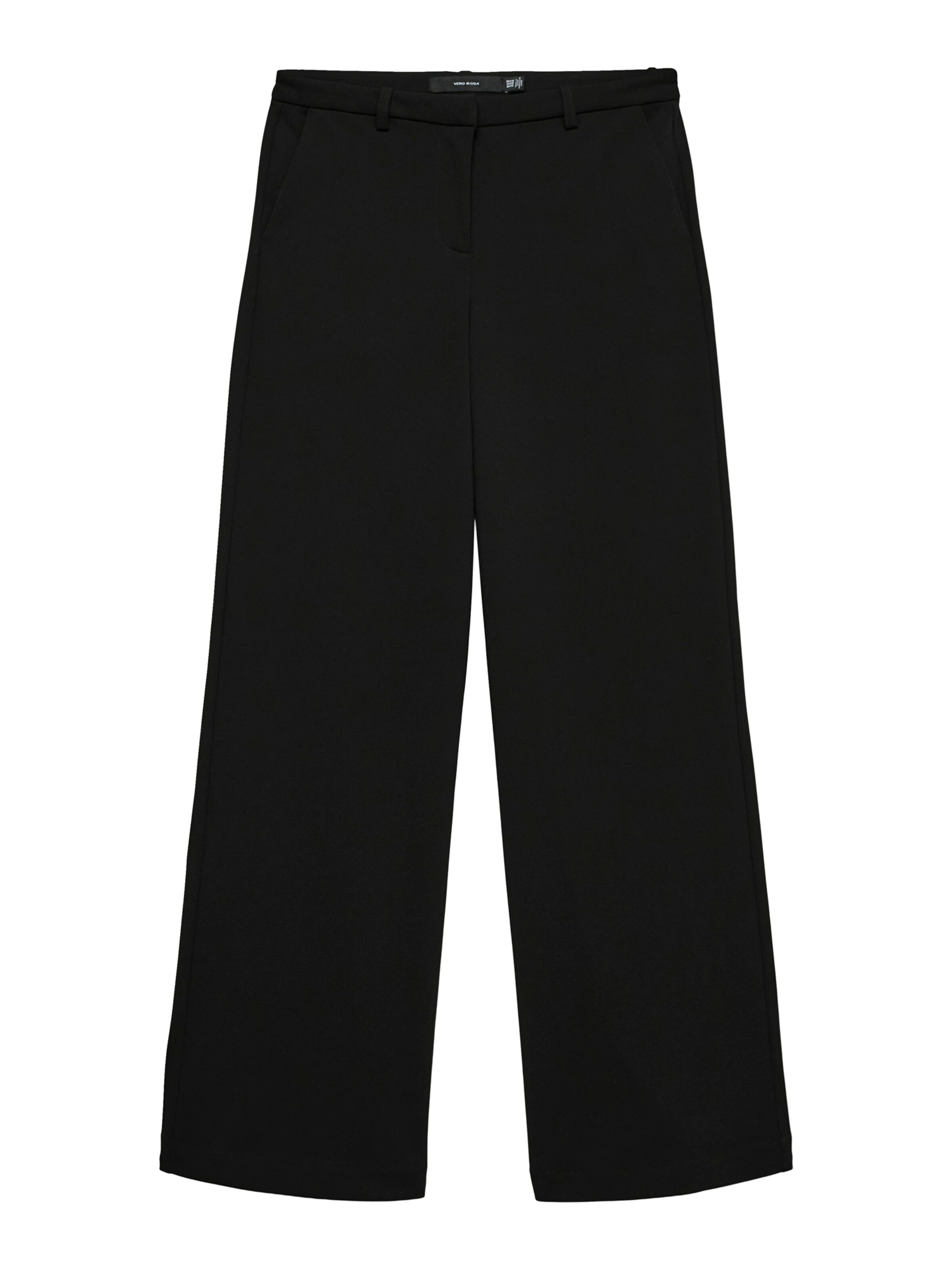 VERO MODA - Pierna ancha Pantalón 'VMZamira' en negro: frente