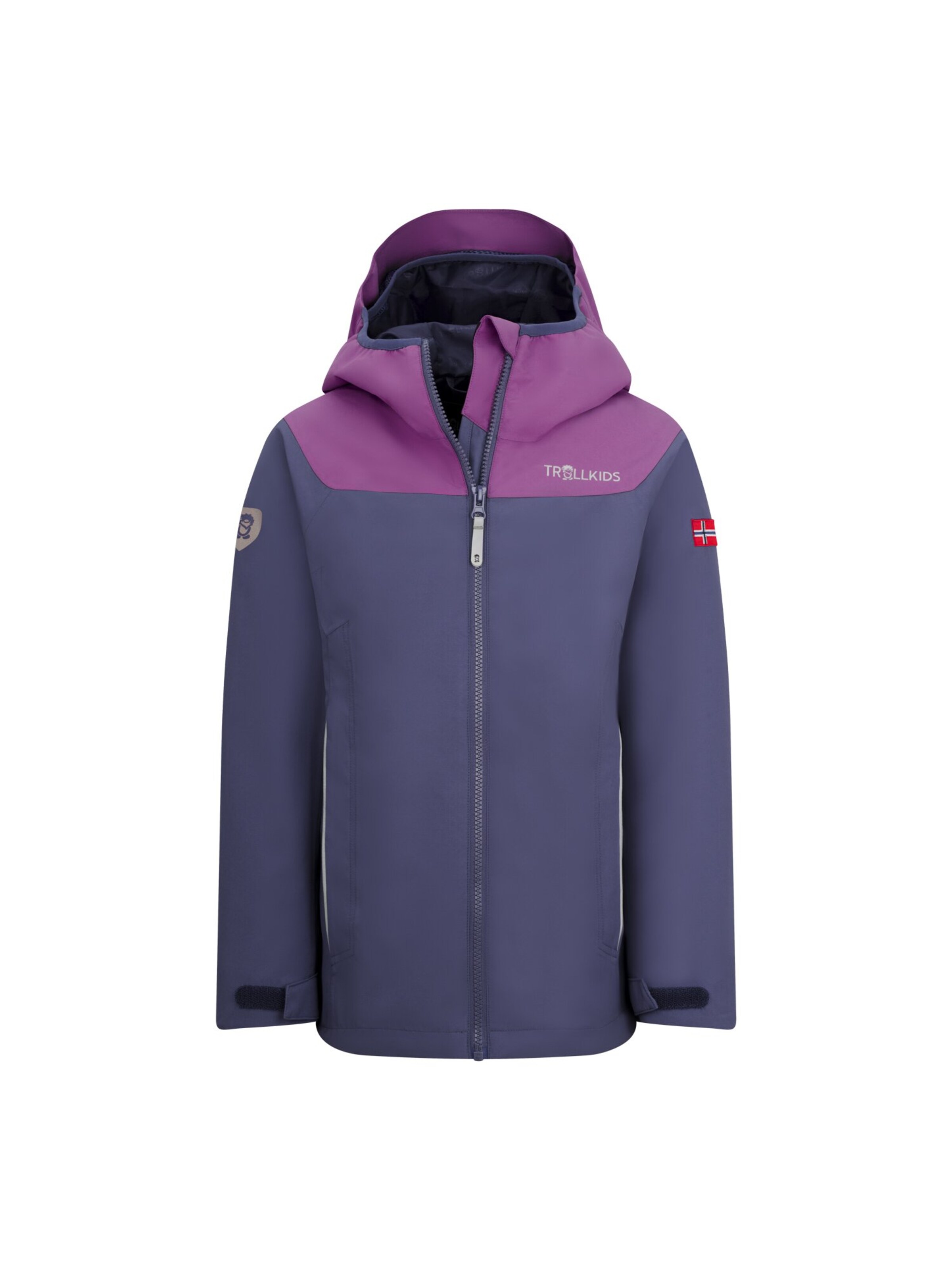 TROLLKIDS Outdoor jacket in Purple: front