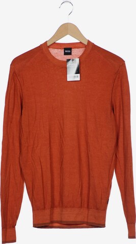 BOSS Black Pullover M in Orange: predná strana