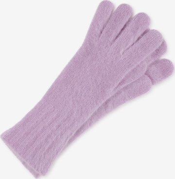 CASH-MERE.CH Sormikkaat värissä lila: etupuoli