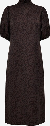 SELECTED FEMME Dress in Brown: front