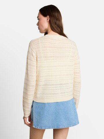 Cardigan TOM TAILOR DENIM en beige