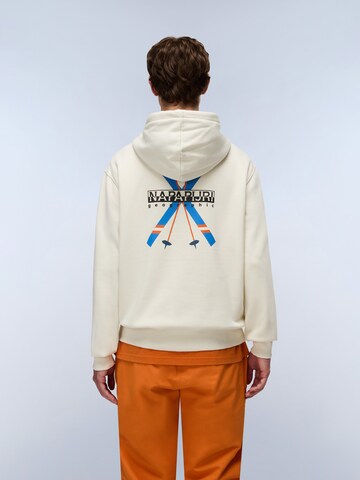 Sweat-shirt 'B-Fiemme' NAPAPIJRI en blanc