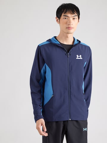 UNDER ARMOUR Urheilutakki värissä sininen: etupuoli